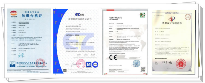 Z型多回轉(zhuǎn)電動(dòng)執(zhí)行器企業(yè)資質(zhì)